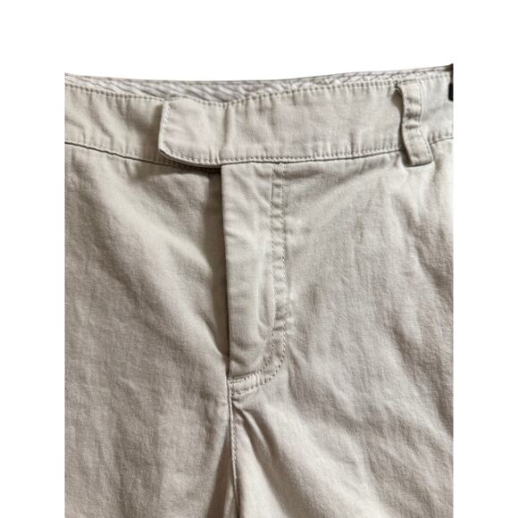 Dockers Mid Rise Curvy Khaki Tan Chino Shorts - Size 14 - Picture 3 of 6